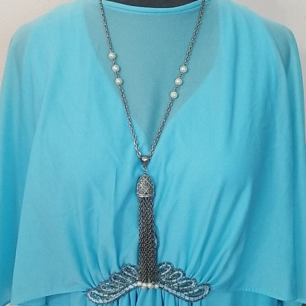 Vintage faux pearl necklace